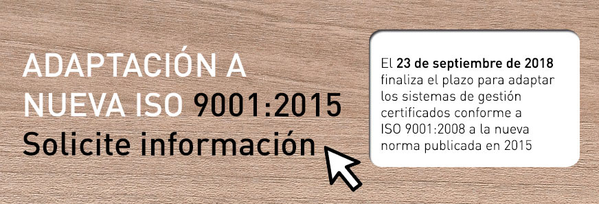 ADAPTACIÓN A NUEVA ISO 9001:2015